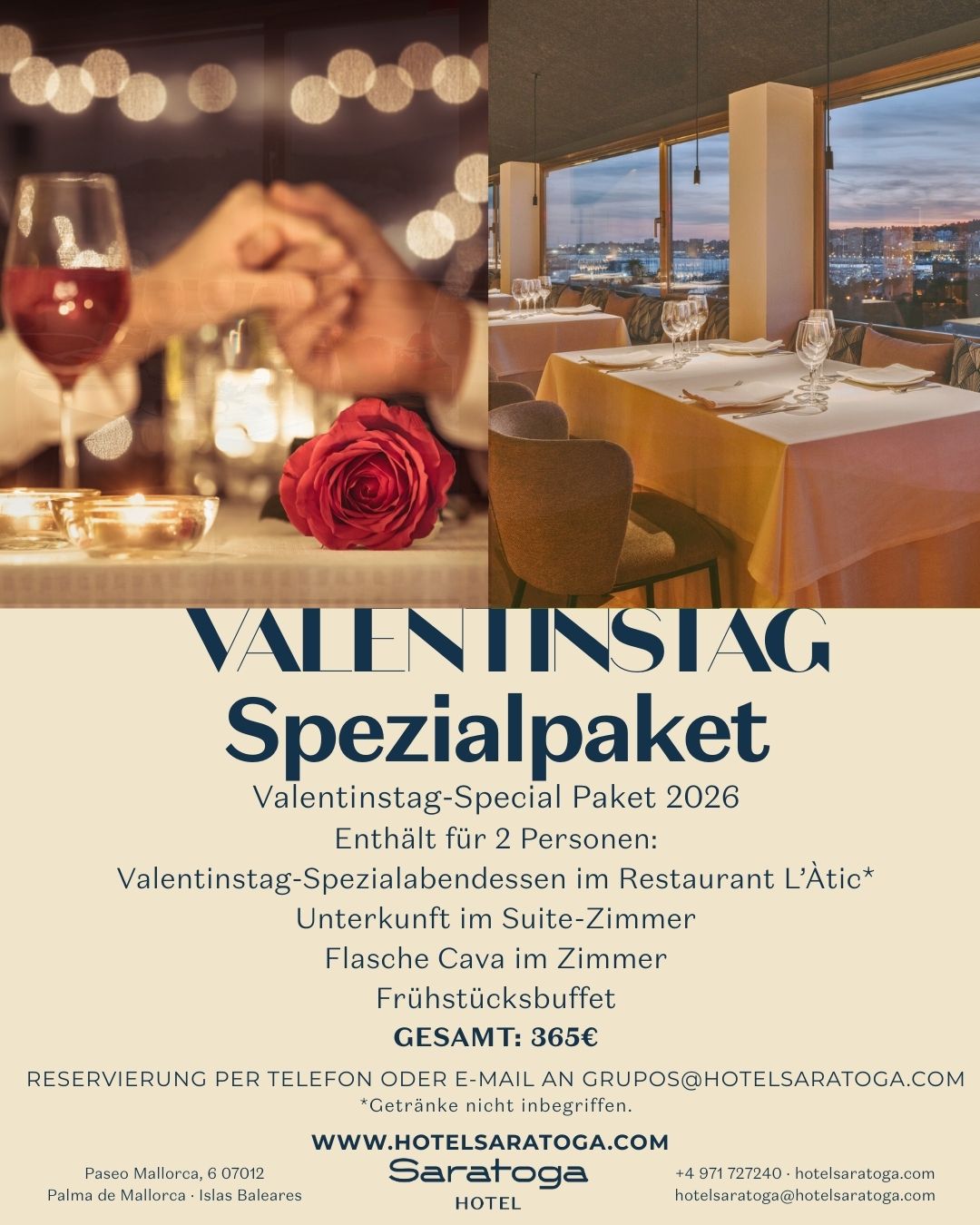 angebote Für Unternehmen hotel saratoga palma de mallorca