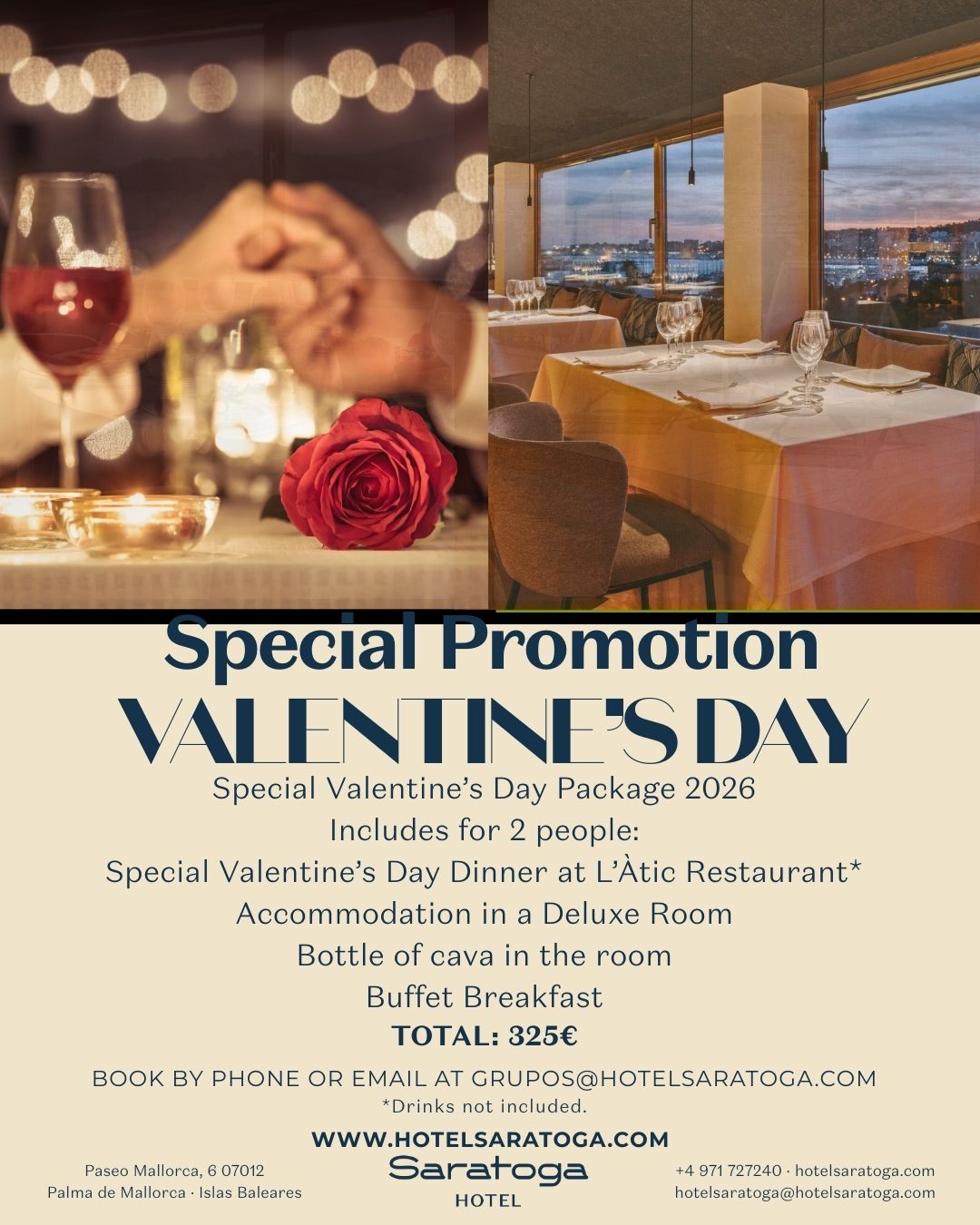 offer hotel saratoga palma de mallorca