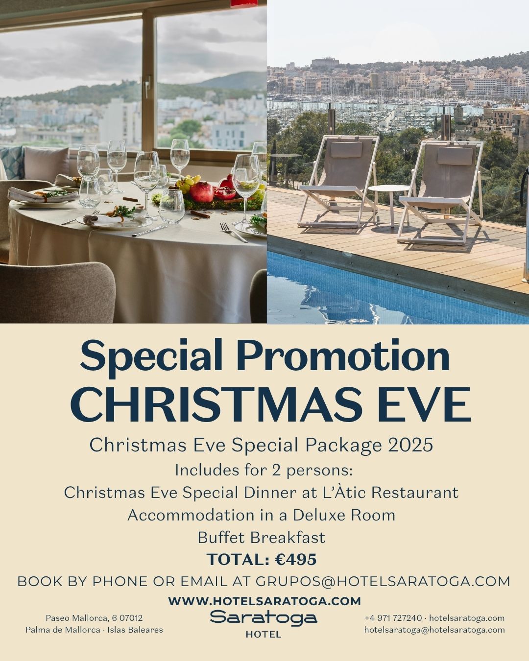 offer hotel saratoga palma de mallorca
